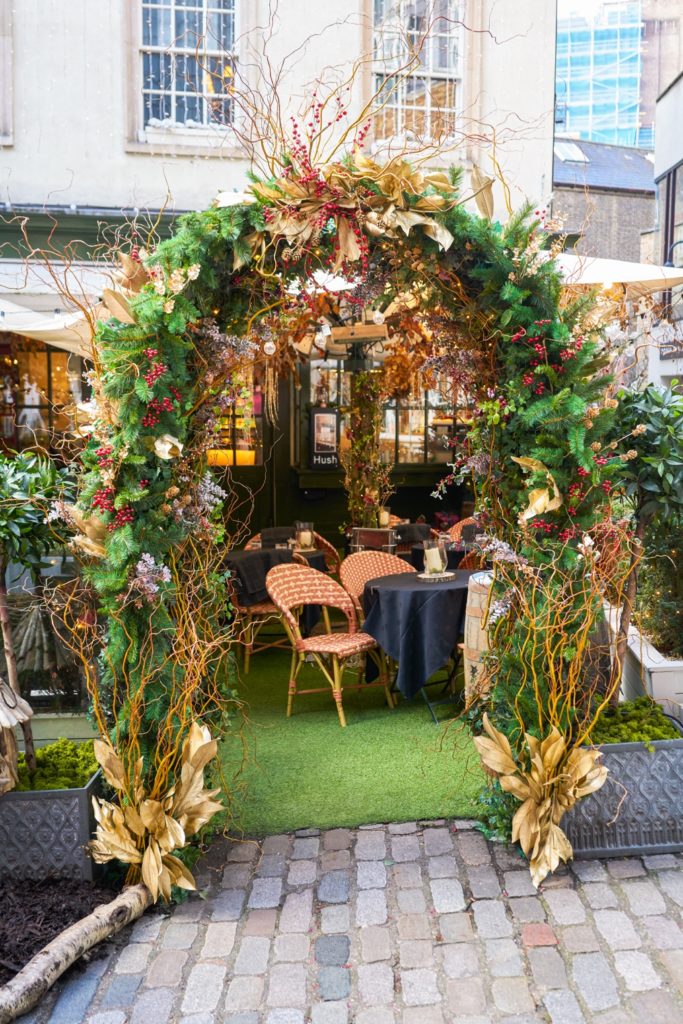Hush Mayfair Enchanted Forest archway